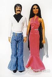 Sonny & Cher 12 1/4" Dolls